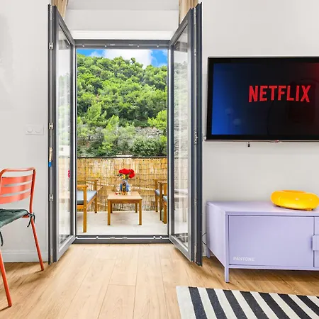 Loft Coloré Et Lumineux - Terrasse Vue - Hn Appartamento *