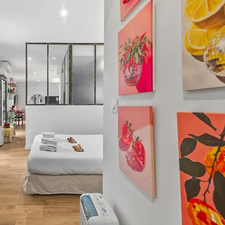 Loft Coloré Et Lumineux - Terrasse Vue - Hn Roccabruna